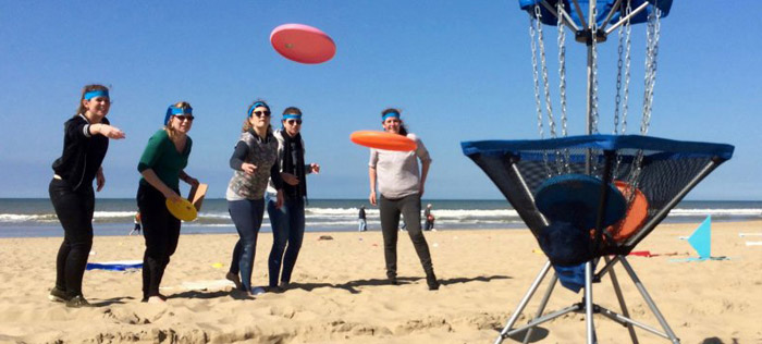 Team building en Camargue , disc golf